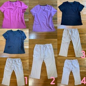 Women’ Scrub Top XL & Pant Bundle Size XL